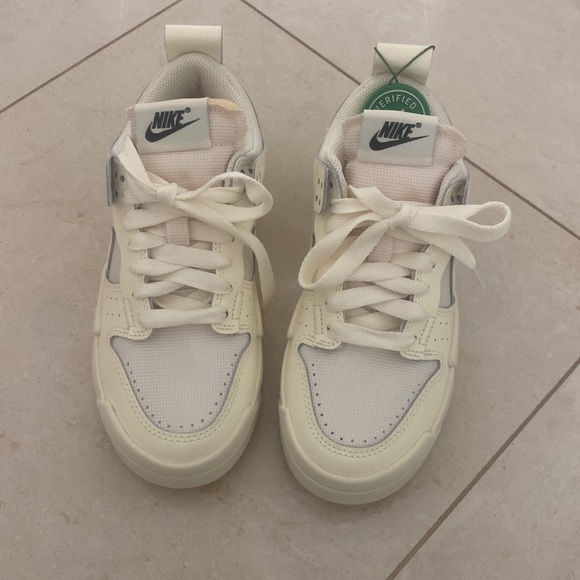 nike dunks low disrupt coconut milk size 5 real - Picture 3 of 8